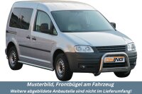 Frontbügel Edelstahl für VW Caddy 2K Bj.2004 - 2014 63mm EG-mit Gutachten Frontschutzbügel