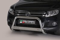 Frontbügel Edelstahl für VW Tiguan 5N Bj. 2011 - 2015 Ø63mm mit Gutachten Frontschutzbügel