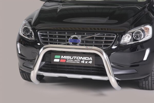 Frontbügel Edelstahl für Volvo XC60 2014 - 2017 76mm mit Gutachten Frontschutzbügel
