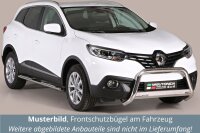 Frontbügel Edelstahl für Renault Kadjar 2015 - 63mm mit Gutachten Frontschutzbügel