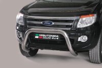 Frontbügel Edelstahl für Ford Ranger 2012 - 76mm mit Gutachten Frontschutzbügel