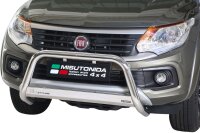 Frontbügel Edelstahl für Fiat Fullback Bj.2016 - Ø63mm mit Gutachten Frontschutzbügel