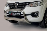 Frontbügel Edelstahl für Renault Alaskan ab Bj. 2018- Ø63mm mit Gutachten Frontschutzbügel
