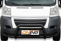 Frontbügel für Citroen Jumper 2006-2014 SCHWARZ 70mm Frontschutzbügel Gutachten