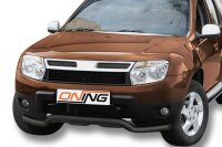 Frontbügel für Dacia Duster 2010-2018 SCHWARZ 60mm breit Frontschutzbügel