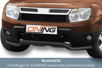 Frontbügel für Dacia Duster 2010- SCHWARZ 60mm...