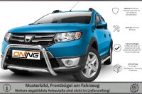 Frontbügel für Dacia Sandero II 2012- 60mm Frontschutzbügel Gutachten
