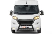 Frontbügel mit Querstreben für Fiat Ducato 2014-2024 SCHWARZ 70mm Gutachten