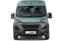 Frontbügel mit Querstreben für Fiat Ducato 2014-2024 SCHWARZ 70mm Gutachten