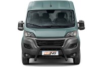 Frontbügel für Fiat Ducato 2014-2024 SCHWARZ 70mm Frontschutzbügel Gutachten