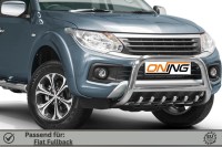 Frontbügel mit Unterbodenschutz für Fiat Fullback 2016- 70mm Gutachten