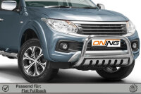 Frontbügel mit Unterfahrschutz für Fiat Fullback 2016- 70mm Gutachten