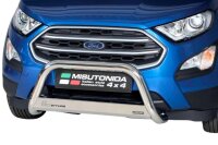 Frontbügel Edelstahl für Ford Ecosport 2018- 63mm mit Gutachten Frontschutzbügel