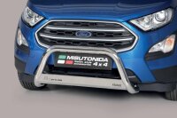 Frontbügel Edelstahl für Ford Ecosport 2018- 63mm mit Gutachten Frontschutzbügel