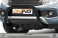 Frontbügel für Fiat Fullback 2016- SCHWARZ 70mm...