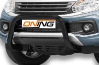 Frontbügel für Fiat Fullback 2016- SCHWARZ 70mm Frontschutzbügel Gutachten