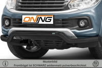 Frontbügel für Fiat Fullback 2016- SCHWARZ 70mm...
