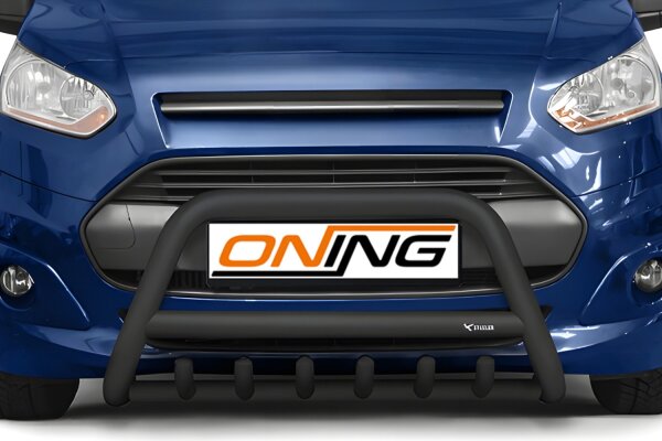 Frontbügel Unterbodenschutz für Ford Transit Connect 2013-2021 SCHWARZ 60mm Gutachten