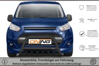 Frontbügel Unterbodenschutz für Ford Transit Connect 2013-2021 SCHWARZ 60mm Gutachten