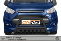 Frontbügel Unterfahrschutz für Ford Transit Connect 2013-2021 SCHWARZ 60mm Gutachten