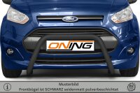 Frontbügel für Ford Transit Connect 2013-2021 SCHWARZ 70mm Gutachten Edelstahl