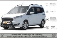 Frontbügel Unterbodenschutz für Ford Transit Courier 2014-2018 SCHWARZ 60mm Gutachten