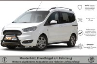 Frontbügel mit Unterfahrschutz für Ford Transit Courier 2014-2018 SCHWARZ 60mm Gutachten