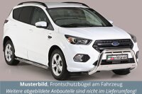 Frontbügel Edelstahl für Ford Kuga 2017- 63mm mit Gutachten Frontschutzbügel