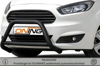 Frontbügel mit Querstreben für Ford Transit Courier 2014-2018 SCHWARZ Gutachten