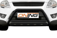 Frontbügel mit Unterfahrschutz für Ford Kuga I 2009-2012 SCHWARZ 60mm Gutachten