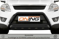 Frontbügel mit Unterfahrschutz für Ford Kuga I 2009-2012 SCHWARZ 60mm Gutachten
