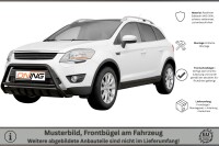 Frontbügel mit Unterfahrschutz für Ford Kuga I 2009-2012 SCHWARZ 60mm Gutachten