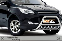 Frontbügel mit Unterbodenschutz für Ford Kuga DM2 II 2013-2016 70mm breit Gutachten