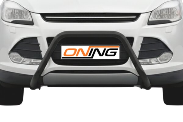 Frontbügel für Ford Kuga II 2013-2016 SCHWARZ 60mm Frontschutzbügel Gutachten