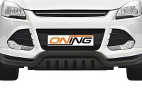 Frontbügel mit Unterfahrschutz für Ford Kuga DM2 II 2013-2016 SCHWARZ 70mm breit Gutachten
