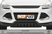 Frontbügel mit Unterfahrschutz für Ford Kuga DM2 II 2013-2016 SCHWARZ 70mm breit Gutachten