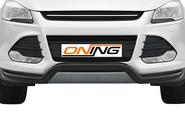 Frontbügel für Ford Kuga DM2 II 2013-2016 SCHWARZ 70mm breit Frontschutzbügel Gutachten