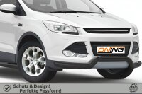 Frontbügel für Ford Kuga DM2 II 2013-2016 SCHWARZ 70mm breit Frontschutzbügel Gutachten