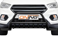 Frontbügel mit Unterbodenschutz für Ford Kuga DM2 II 2016-2019 SCHWARZ 60mm Gutachten