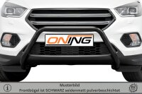 Frontbügel für Ford Kuga DM2 II 2016-2019 SCHWARZ 60mm Frontschutzbügel Bullbal Gutachten