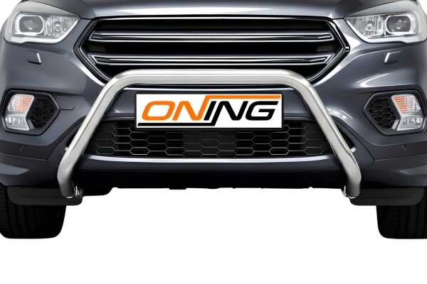 Frontbügel für Ford Kuga DM2 II 2016-2019 60mm Frontschutzbügel Edelstahl Gutachten