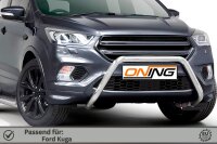 Frontbügel für Ford Kuga DM2 II 2016-2019 60mm Frontschutzbügel Edelstahl Gutachten