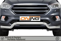 Frontbügel für Ford Kuga II 2016-2019 70mm breit Frontschutzbügel Gutachten