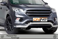 Frontbügel für Ford Kuga II 2016-2019 70mm breit Frontschutzbügel Gutachten