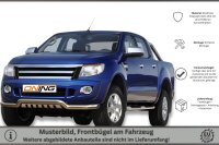 Frontbügel mit Unterfahrschutz für Ford Ranger 2011-2016 70mm breit Gutachten
