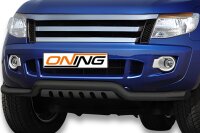 Frontbügel mit Unterfahrschutz für Ford Ranger 2011-2016 SCHWARZ 70mm Gutachten