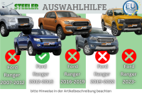 Frontbügel für Ford Ranger 2011-2016 SCHWARZ 70mm Frontschutzbügel Gutachten