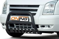 Frontbügel mit Unterfahrschutz für Ford Transit 2006-2014 SCHWARZ 70mm Gutachten