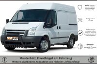 Frontbügel mit Unterfahrschutz für Ford Transit 2006-2014 SCHWARZ 70mm Gutachten