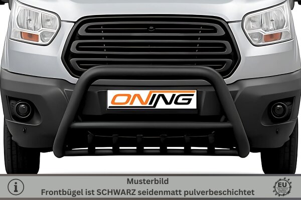 Frontbügel mit Unterbodenschutz für Ford Transit 2014-2019 SCHWARZ Gutachten
